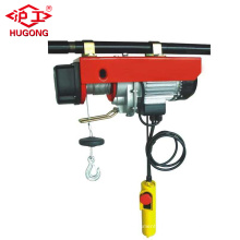 1000kg wire rope roofing electric mini hoist for lifting people